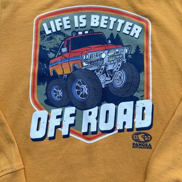 365 Kids From Garanimals Boys Long Sleeve Graphic T-Shirt Sz. 8 - Picture 5 of 5